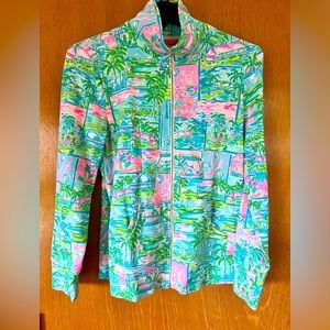 Barely Worn zip up Lily Pulitzer Jacket Size M
